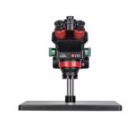 YCS 7060X 7.0-60X Wide Angle Synchronous Zoom Trinocular Stereo Microscope